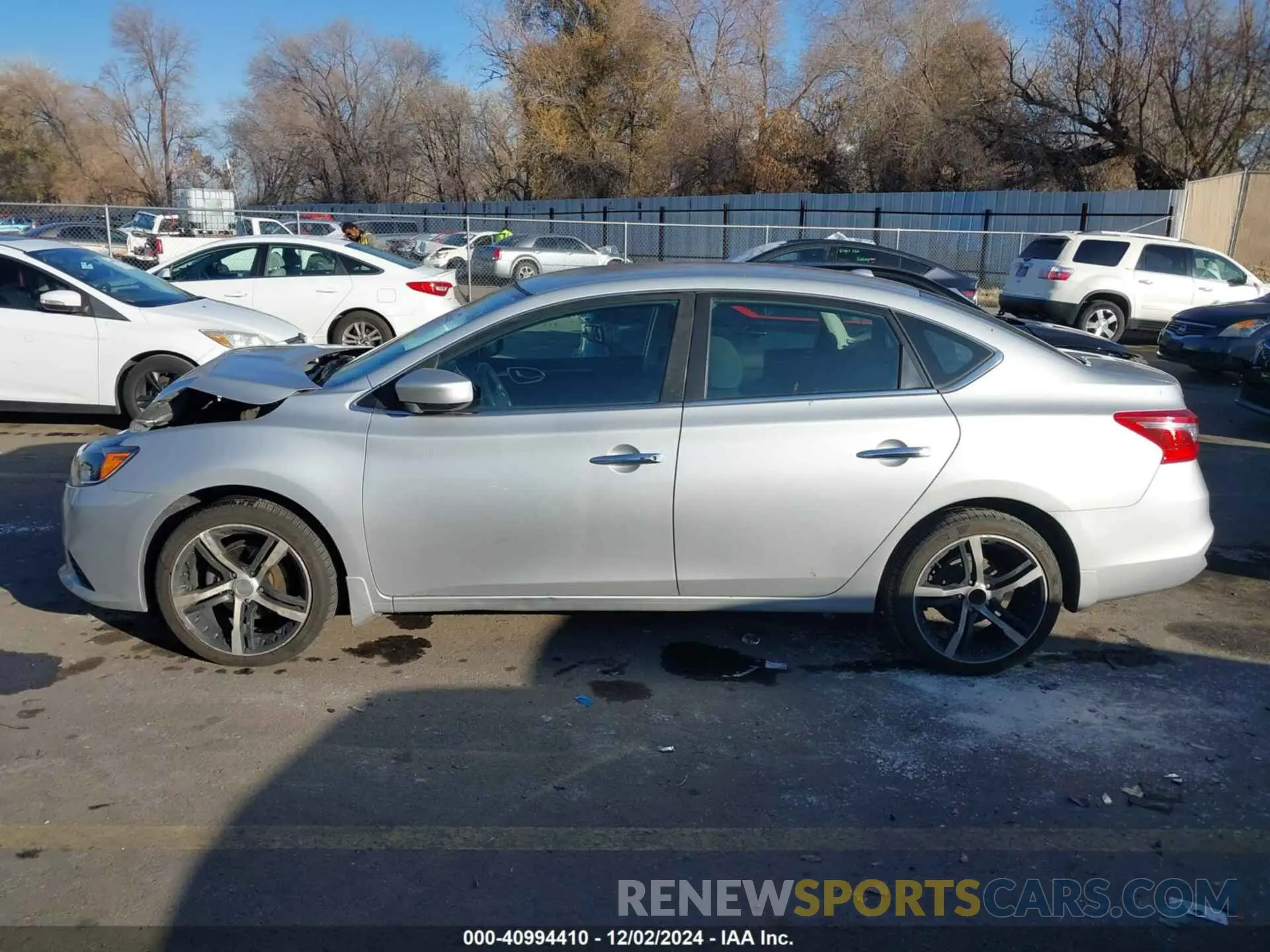 14 fotografías del automóvil dañado 3N1AB7APXKY316794 NISSAN SENTRA 2019