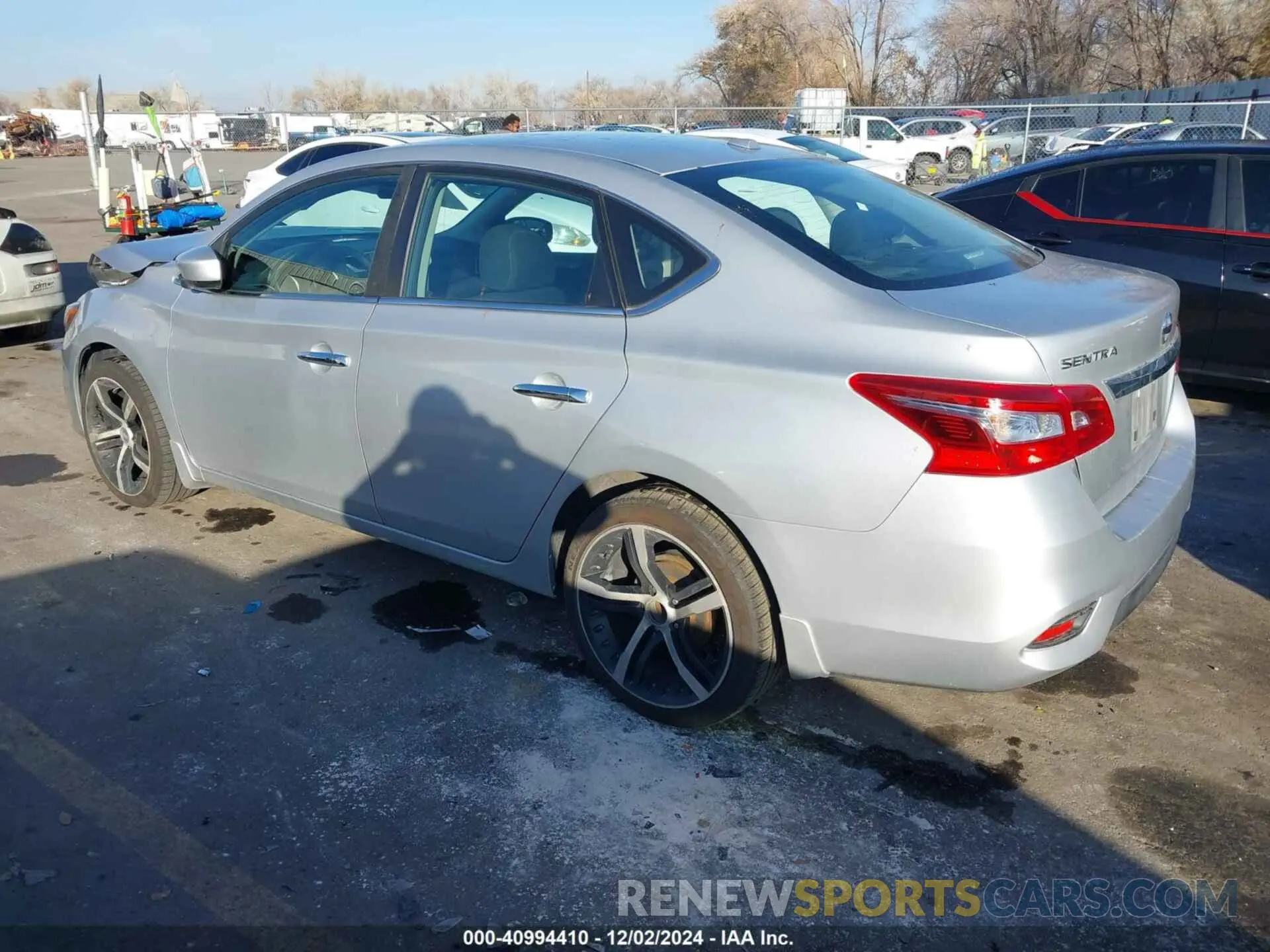 3 fotografías del automóvil dañado 3N1AB7APXKY316794 NISSAN SENTRA 2019