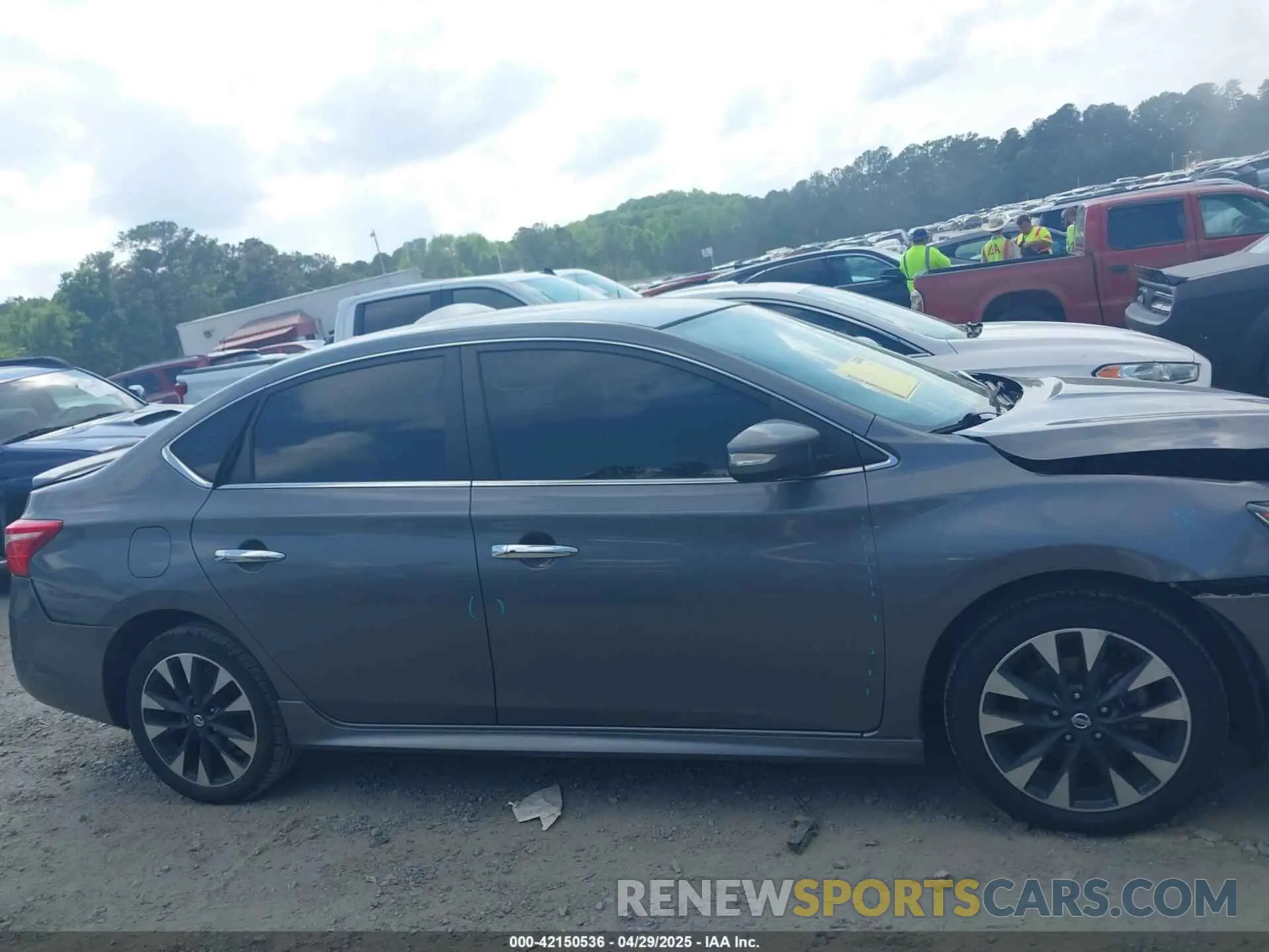 13 fotografías del automóvil dañado 3N1AB7APXKY322644 NISSAN SENTRA 2019