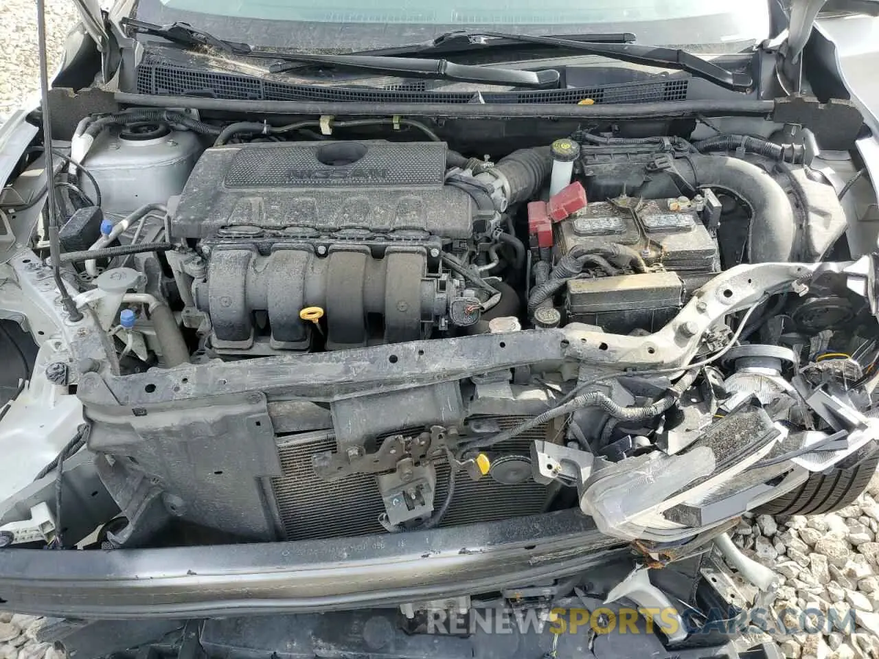 13 fotografías del automóvil dañado 3N1AB7APXKY325530 NISSAN SENTRA 2019