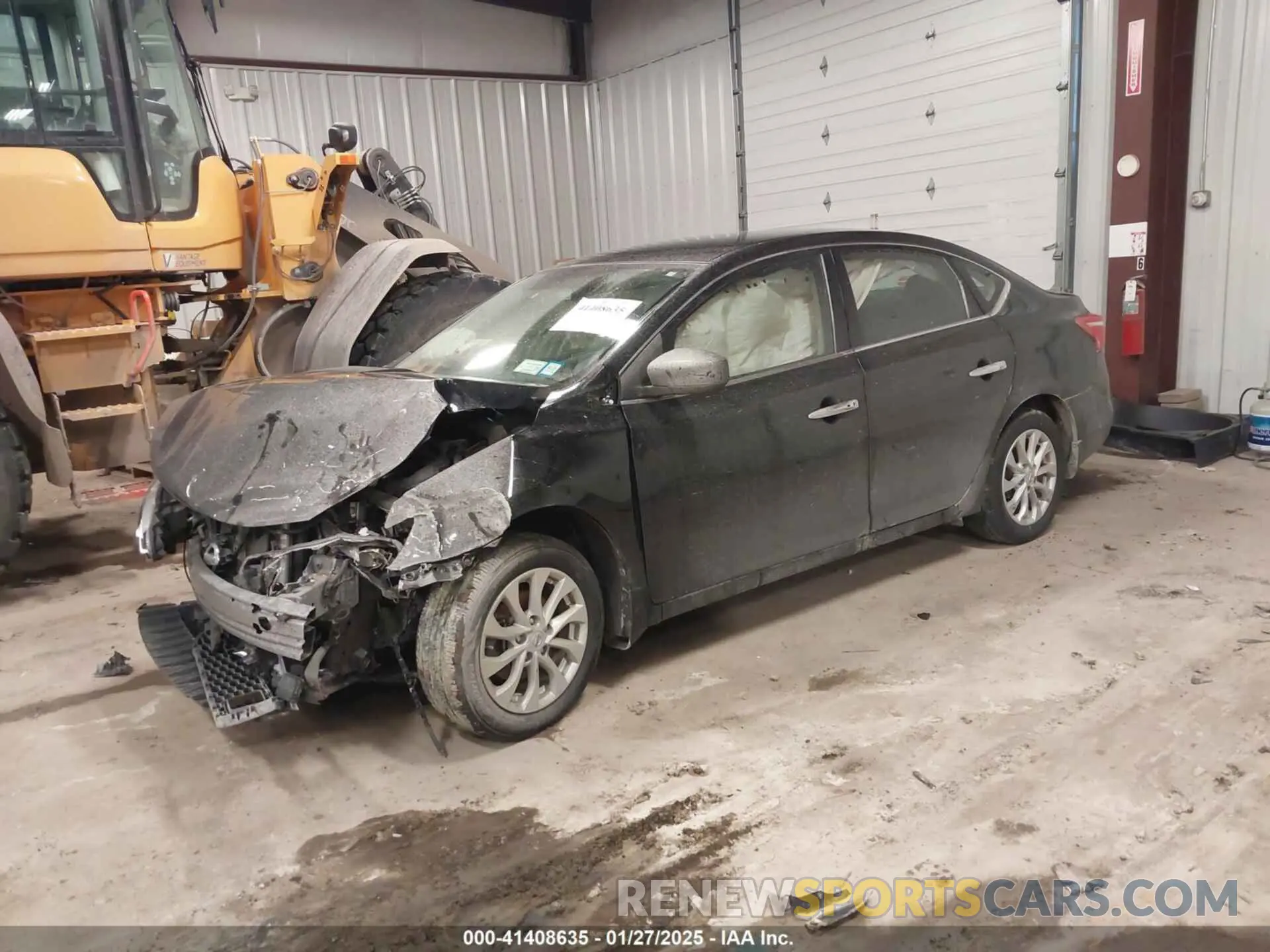 2 fotografías del automóvil dañado 3N1AB7APXKY326967 NISSAN SENTRA 2019