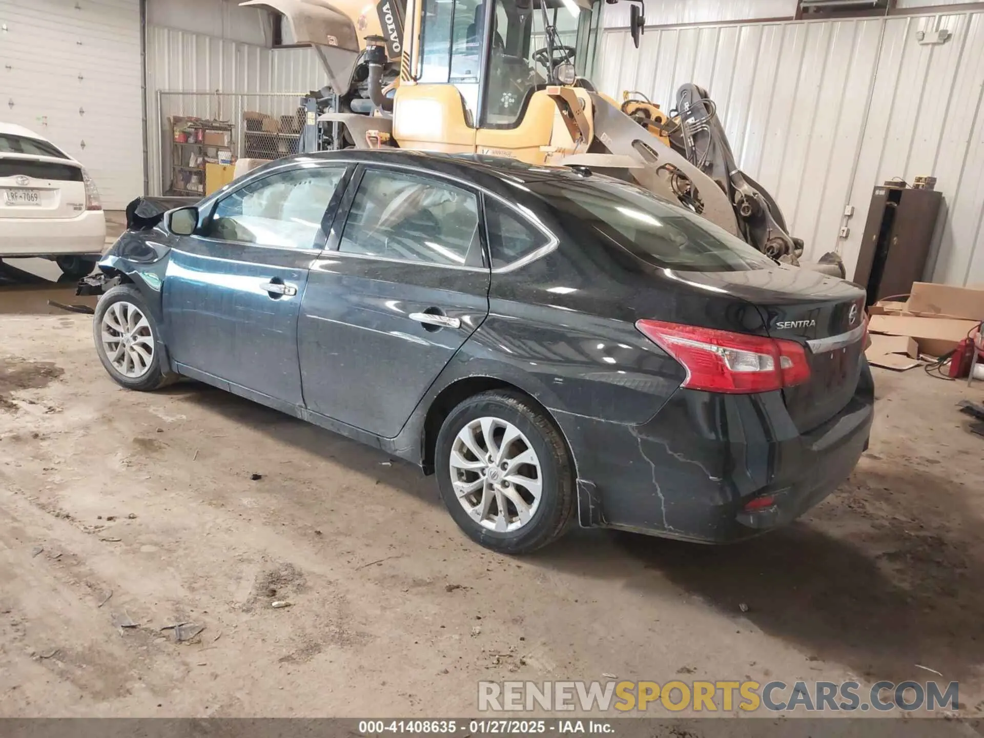 3 fotografías del automóvil dañado 3N1AB7APXKY326967 NISSAN SENTRA 2019