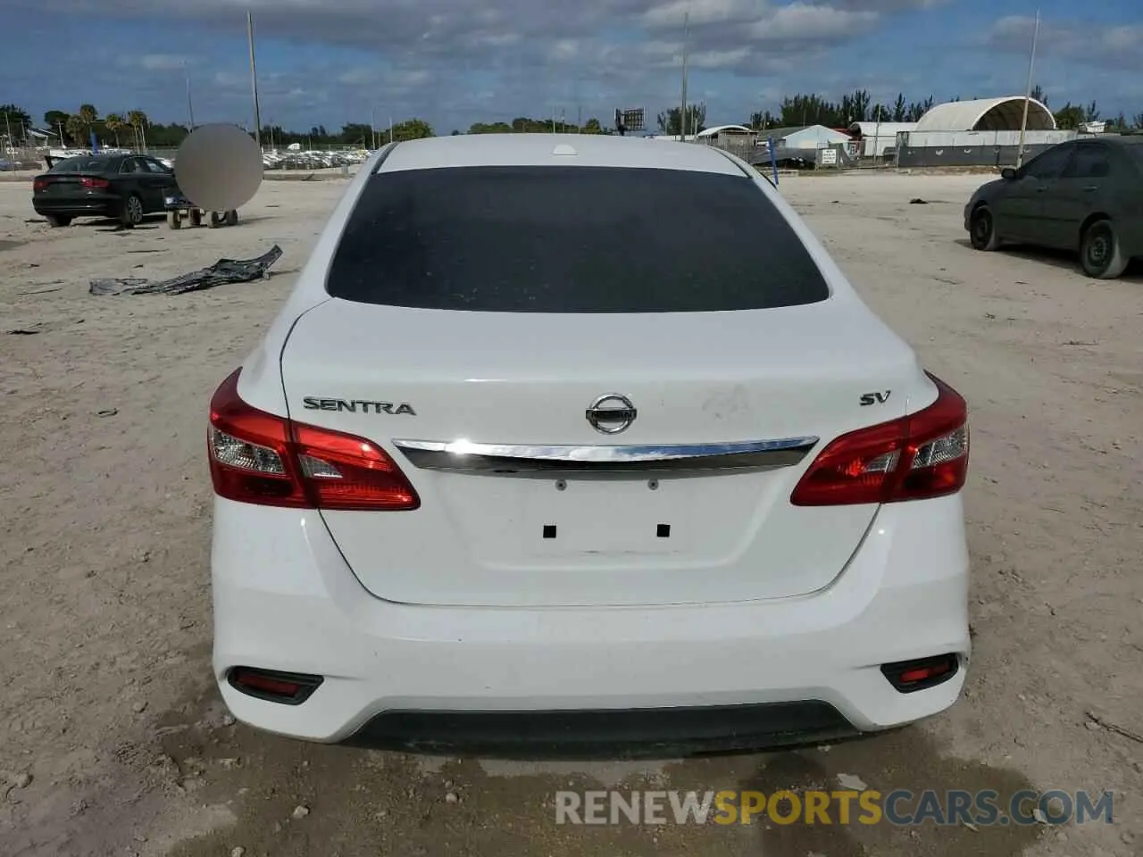 6 fotografías del automóvil dañado 3N1AB7APXKY328184 NISSAN SENTRA 2019