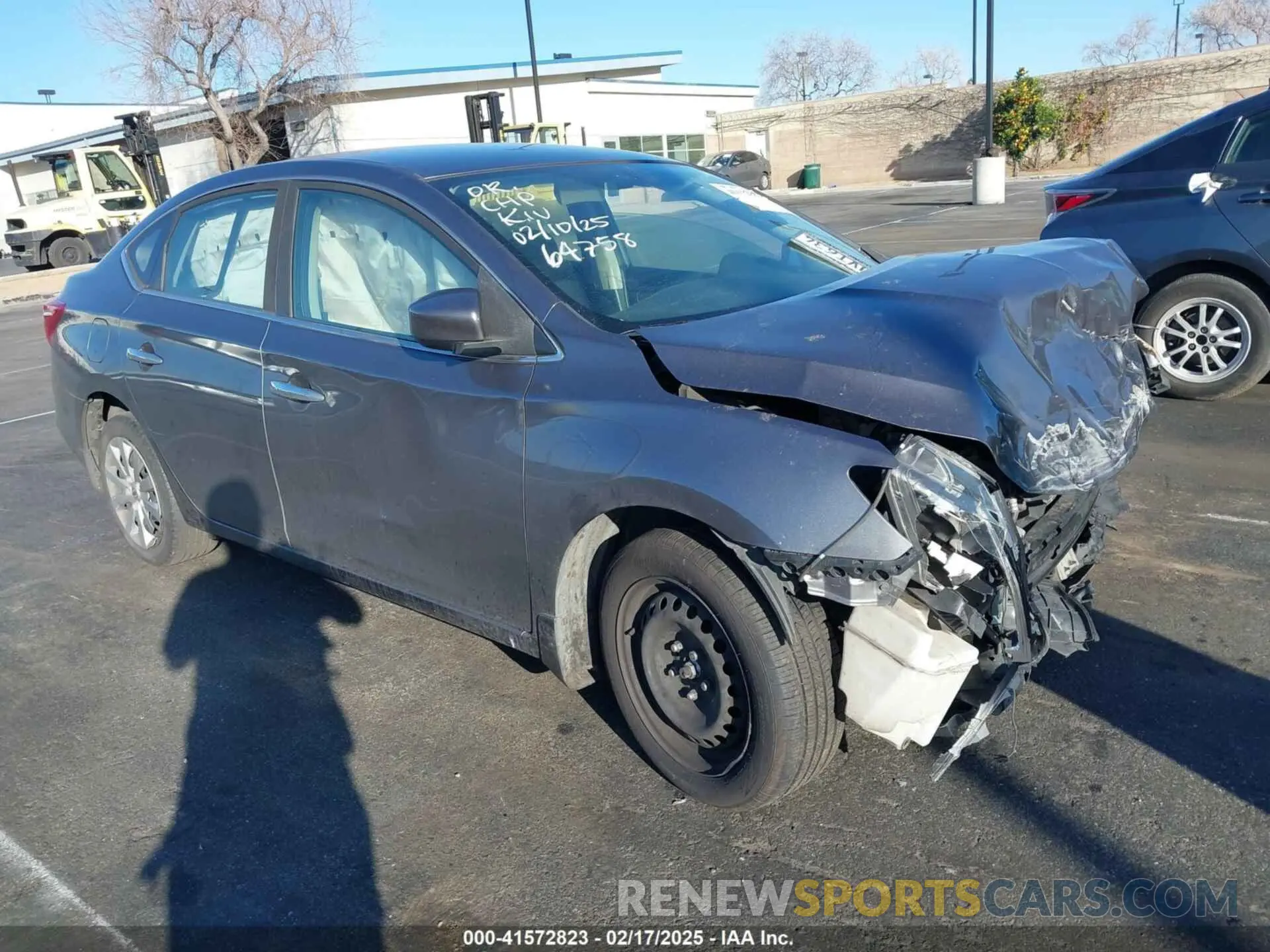 1 fotografías del automóvil dañado 3N1AB7APXKY331327 NISSAN SENTRA 2019