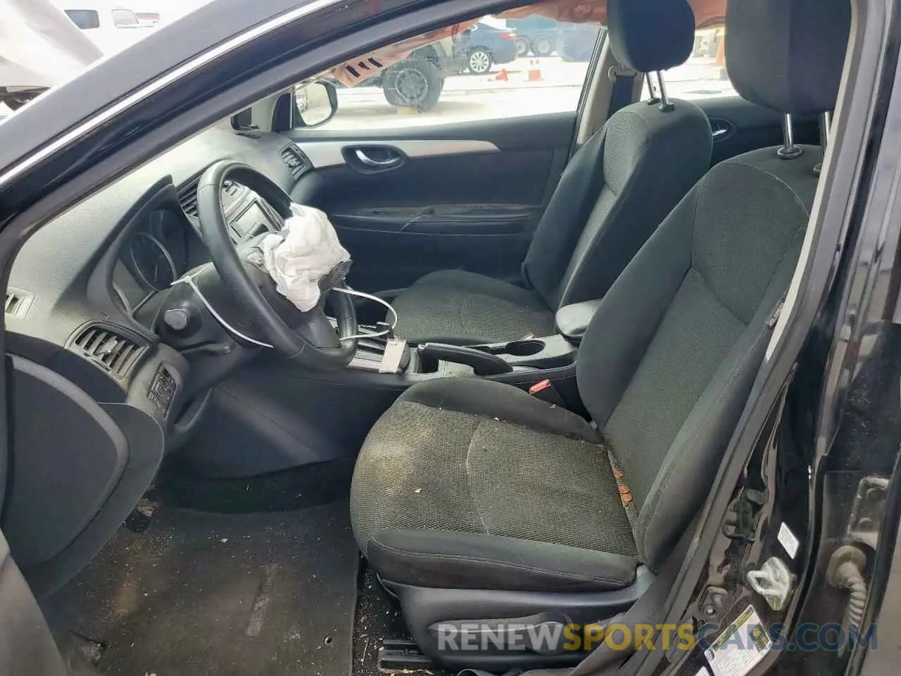 7 fotografías del automóvil dañado 3N1AB7APXKY342103 NISSAN SENTRA 2019