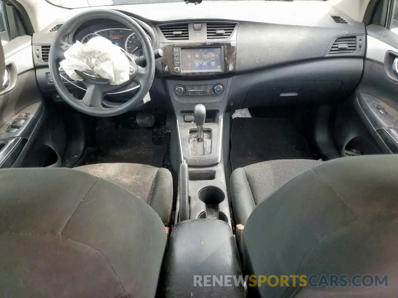 8 fotografías del automóvil dañado 3N1AB7APXKY342103 NISSAN SENTRA 2019
