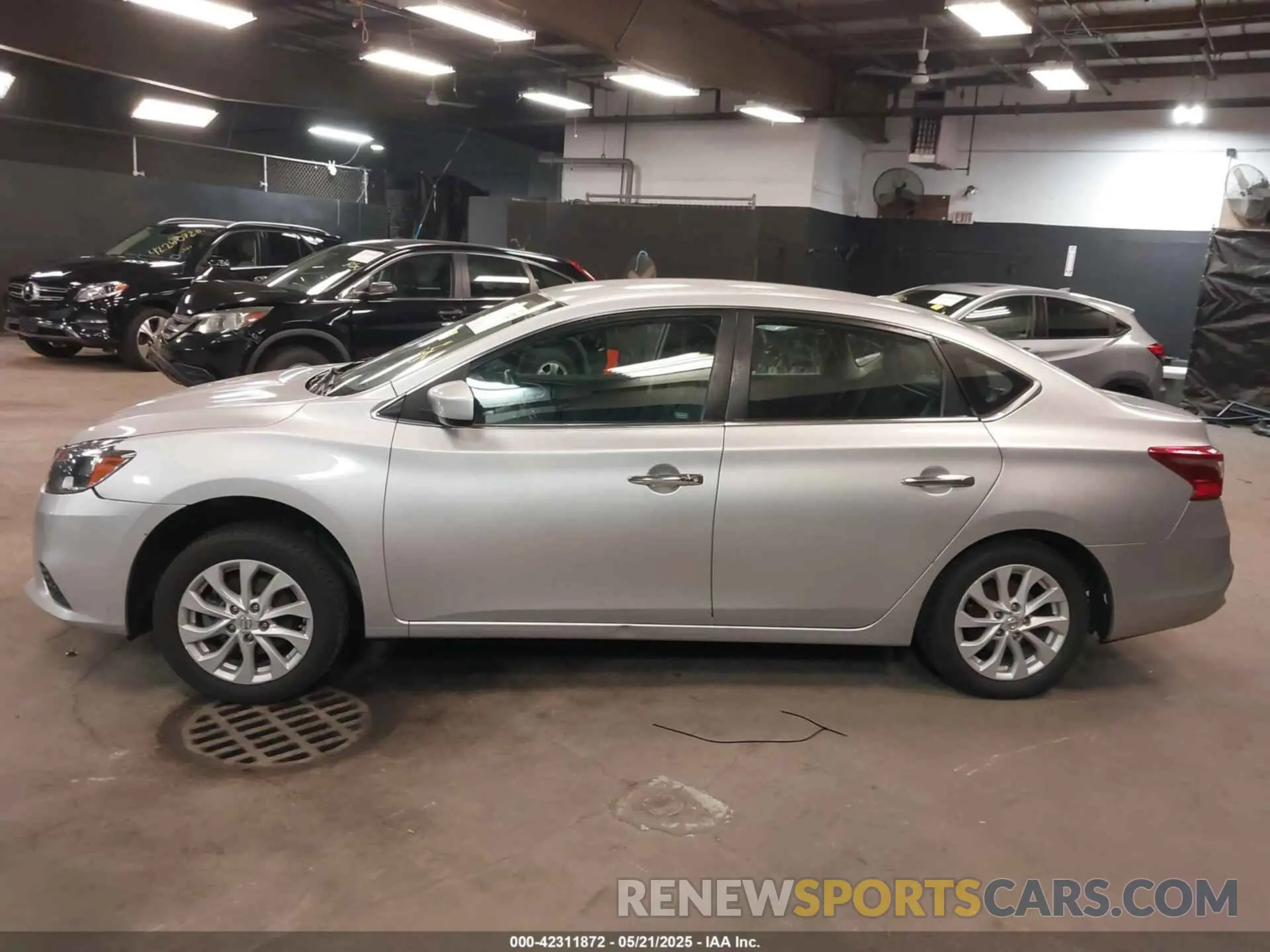 14 fotografías del automóvil dañado 3N1AB7APXKY353974 NISSAN SENTRA 2019