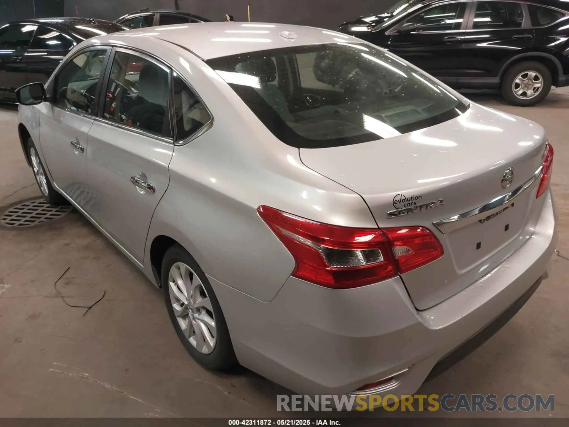 3 fotografías del automóvil dañado 3N1AB7APXKY353974 NISSAN SENTRA 2019