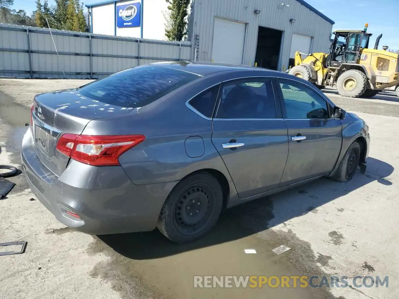 3 fotografías del automóvil dañado 3N1AB7APXKY356325 NISSAN SENTRA 2019