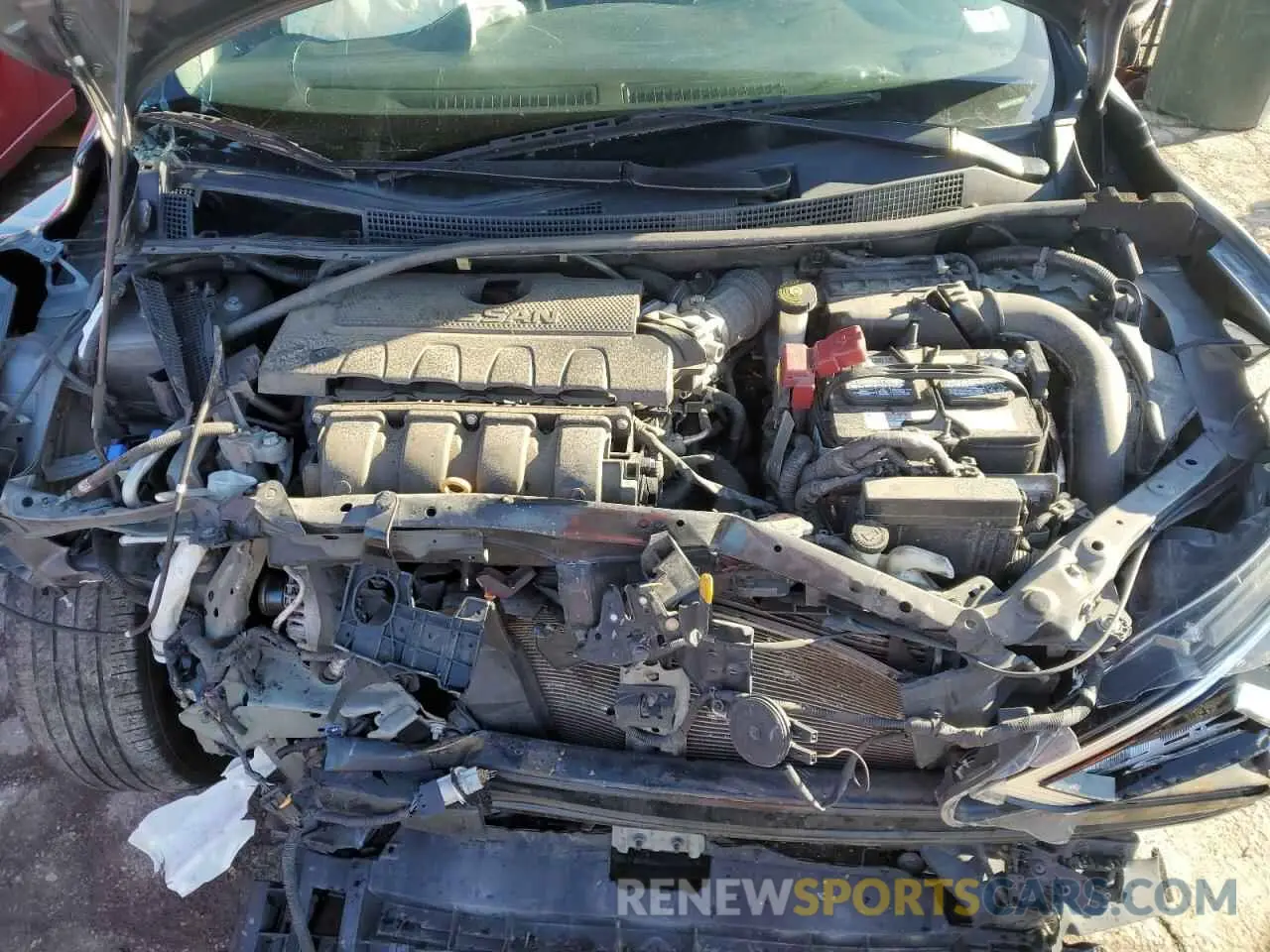 11 fotografías del automóvil dañado 3N1AB7APXKY359533 NISSAN SENTRA 2019