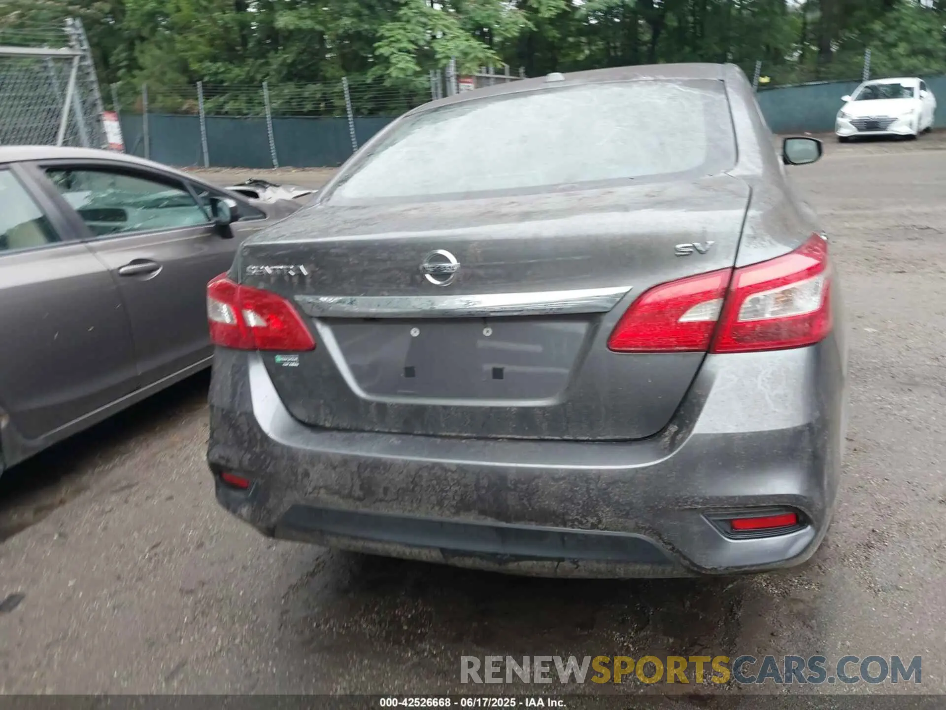 15 fotografías del automóvil dañado 3N1AB7APXKY363355 NISSAN SENTRA 2019