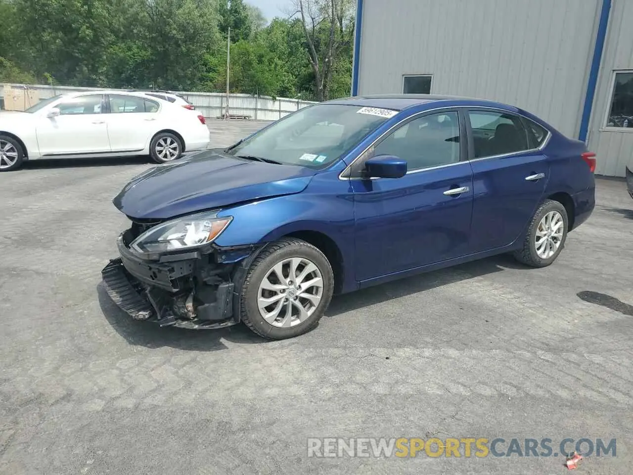 1 fotografías del automóvil dañado 3N1AB7APXKY364828 NISSAN SENTRA 2019