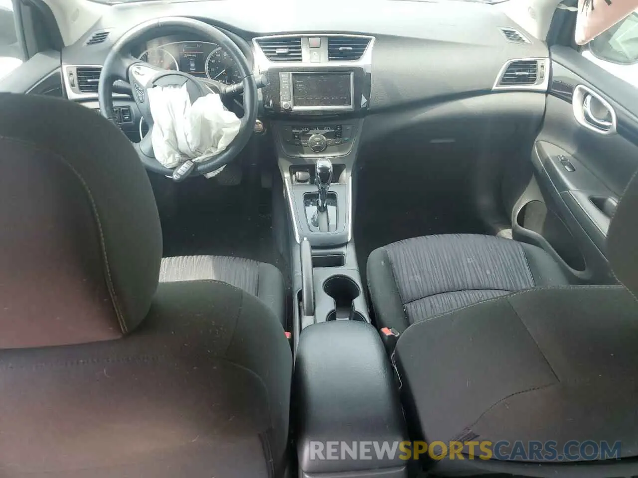 8 fotografías del automóvil dañado 3N1AB7APXKY364828 NISSAN SENTRA 2019