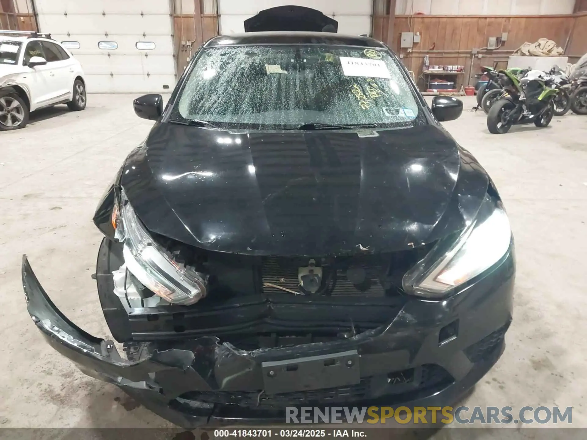 12 fotografías del automóvil dañado 3N1AB7APXKY365980 NISSAN SENTRA 2019