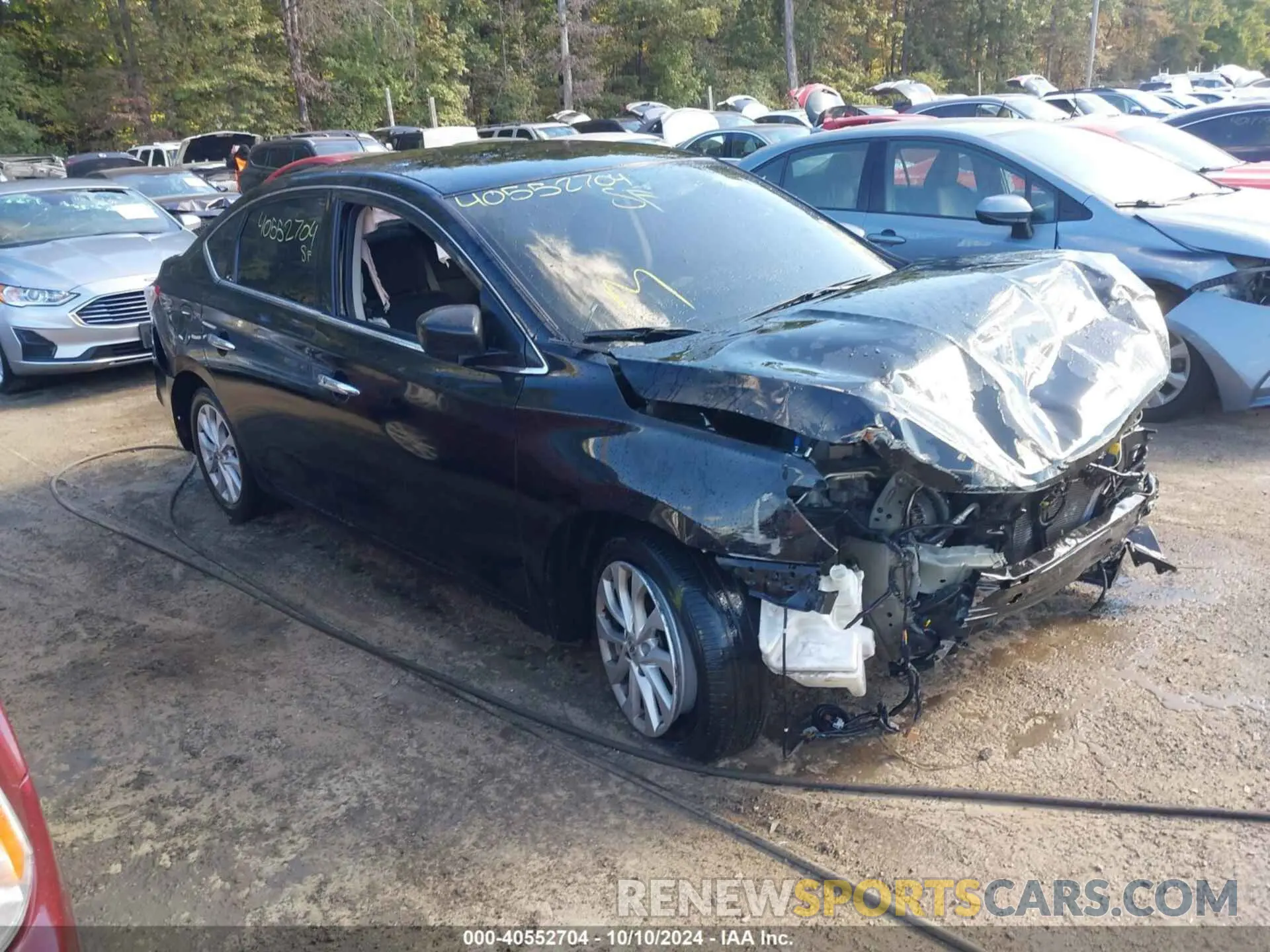 1 fotografías del automóvil dañado 3N1AB7APXKY366465 NISSAN SENTRA 2019