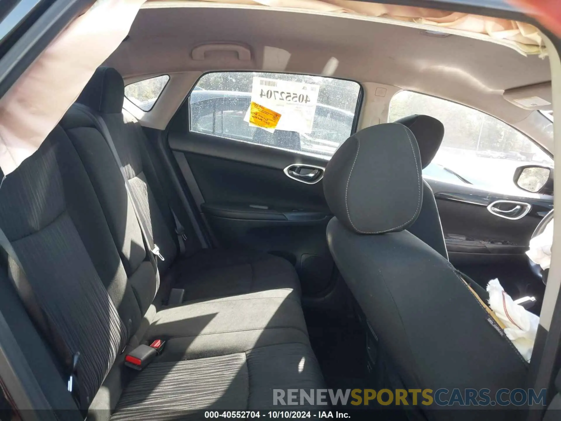 8 fotografías del automóvil dañado 3N1AB7APXKY366465 NISSAN SENTRA 2019