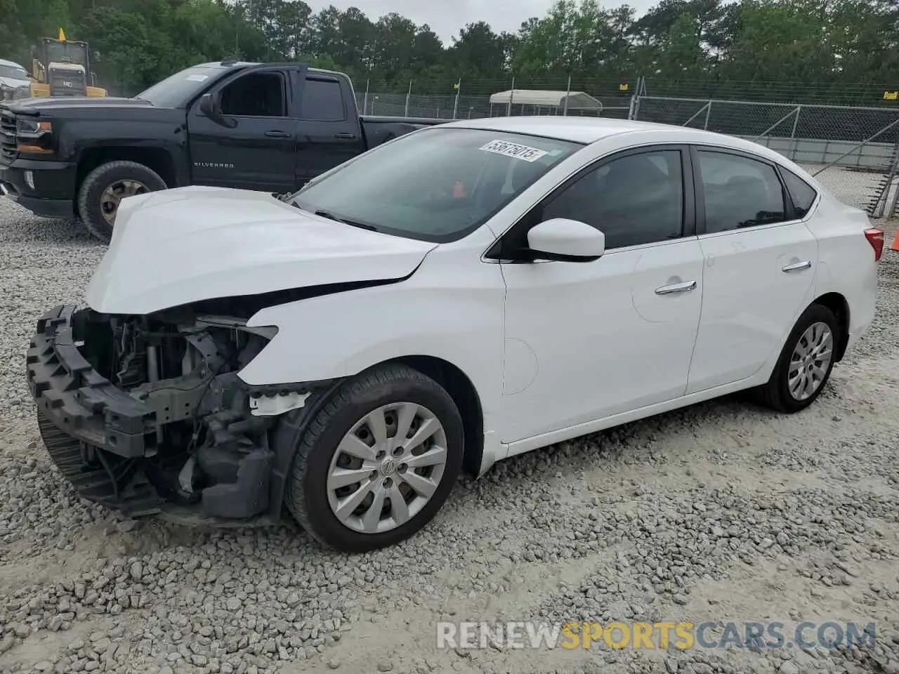 1 fotografías del automóvil dañado 3N1AB7APXKY367065 NISSAN SENTRA 2019