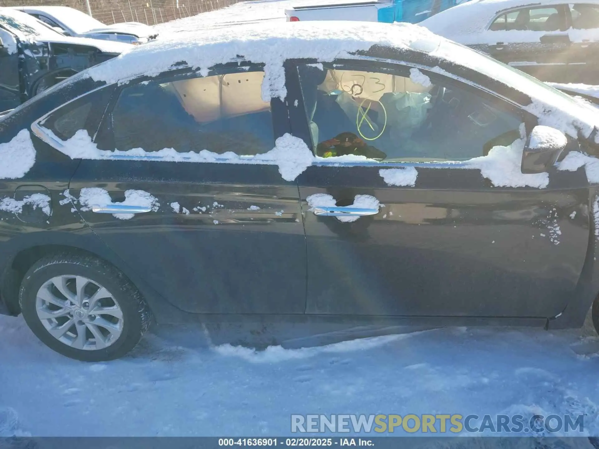 12 fotografías del automóvil dañado 3N1AB7APXKY367311 NISSAN SENTRA 2019
