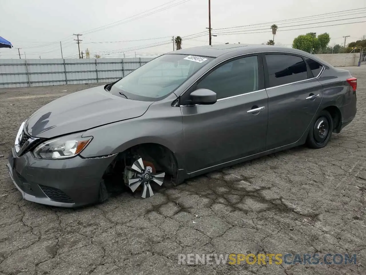 1 fotografías del automóvil dañado 3N1AB7APXKY369642 NISSAN SENTRA 2019