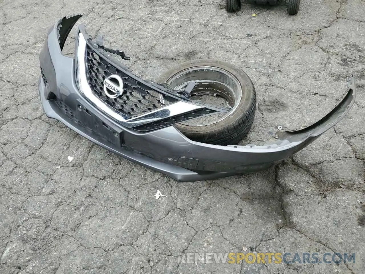 12 fotografías del automóvil dañado 3N1AB7APXKY369642 NISSAN SENTRA 2019