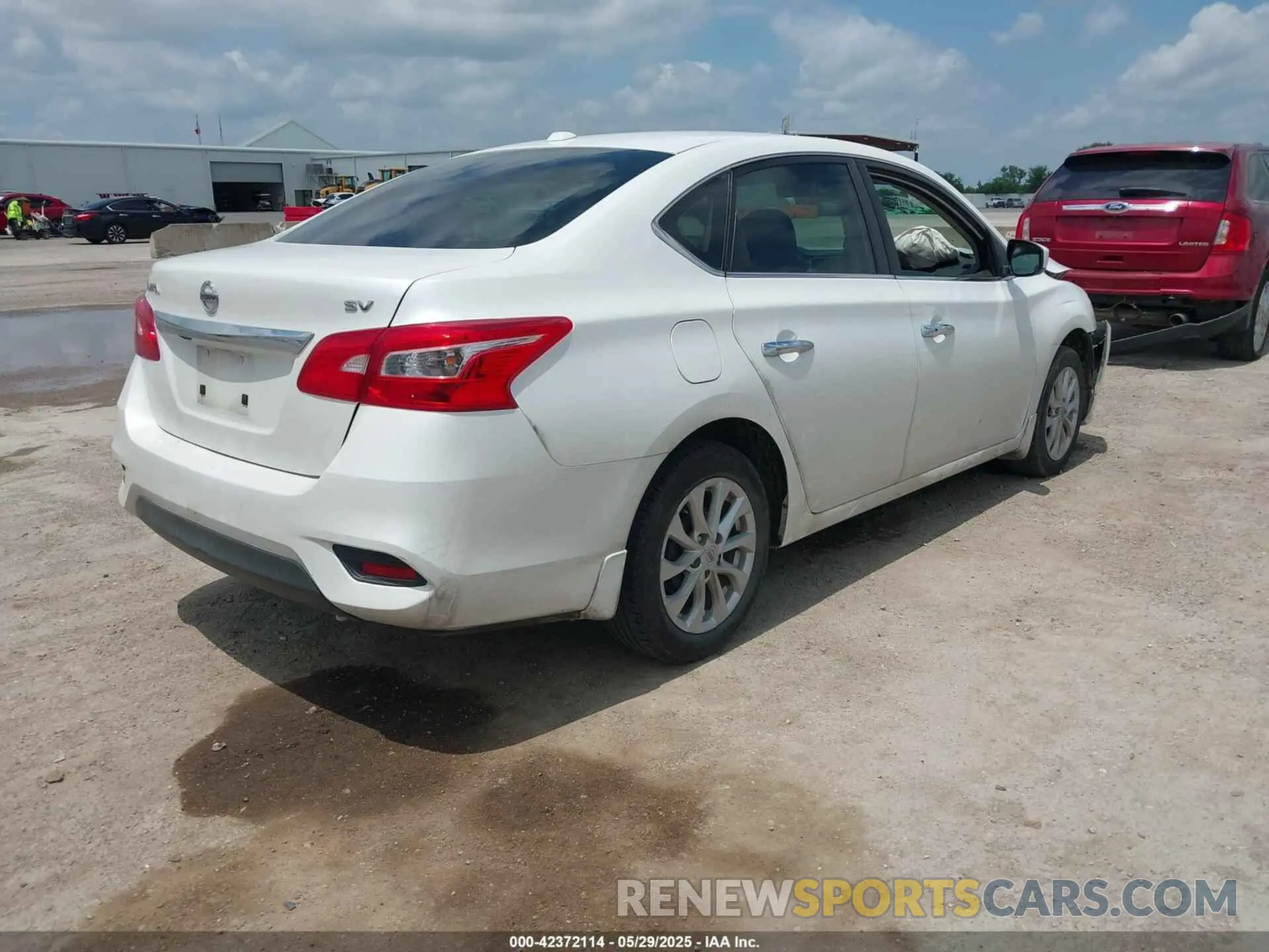 4 fotografías del automóvil dañado 3N1AB7APXKY378891 NISSAN SENTRA 2019