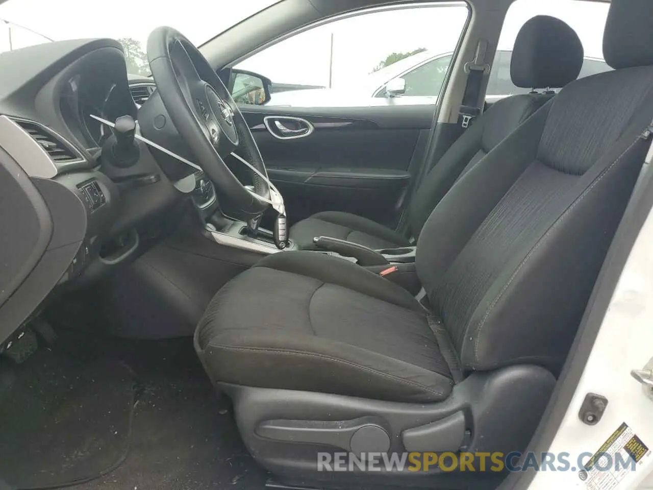 7 fotografías del automóvil dañado 3N1AB7APXKY379720 NISSAN SENTRA 2019