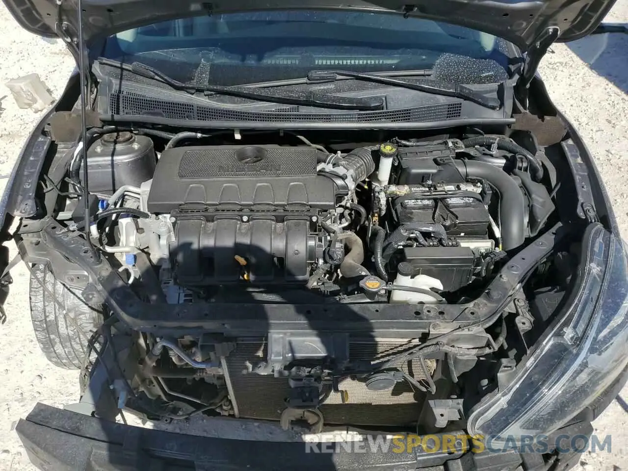 11 fotografías del automóvil dañado 3N1AB7APXKY381418 NISSAN SENTRA 2019
