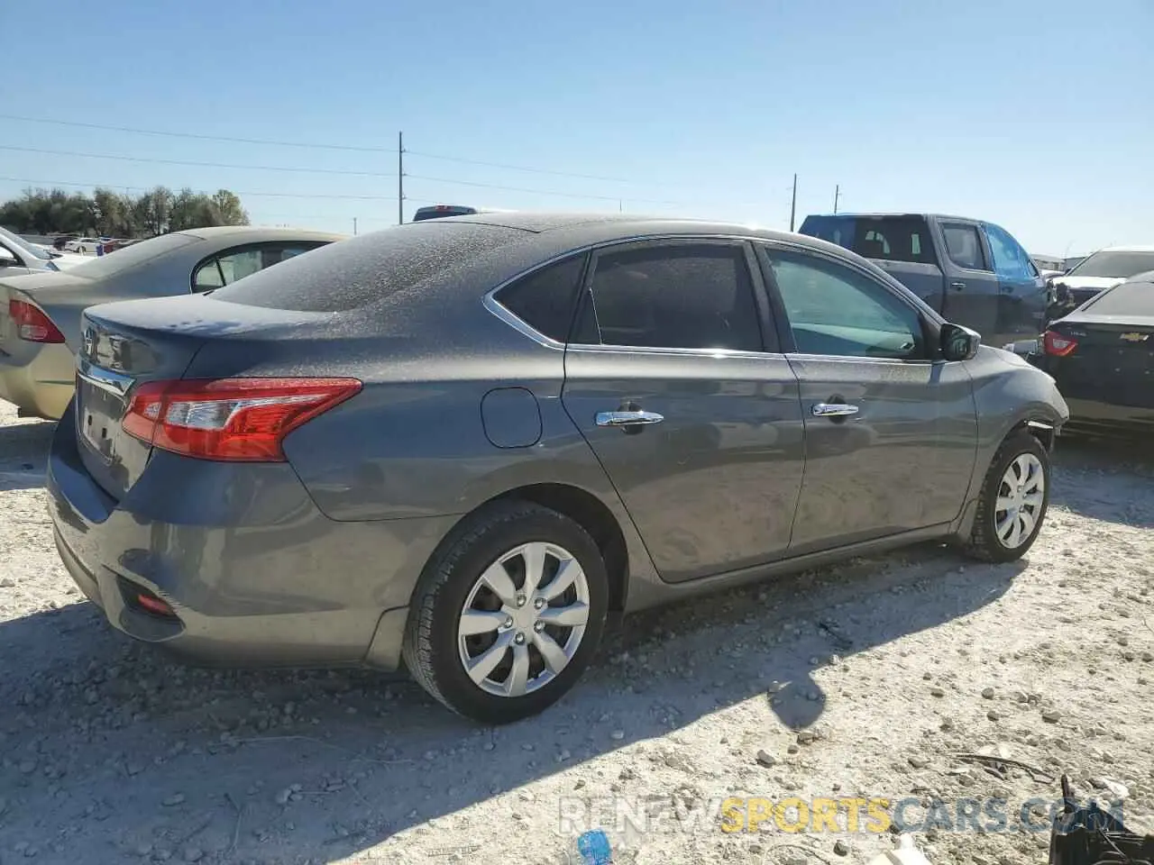 3 fotografías del automóvil dañado 3N1AB7APXKY381418 NISSAN SENTRA 2019