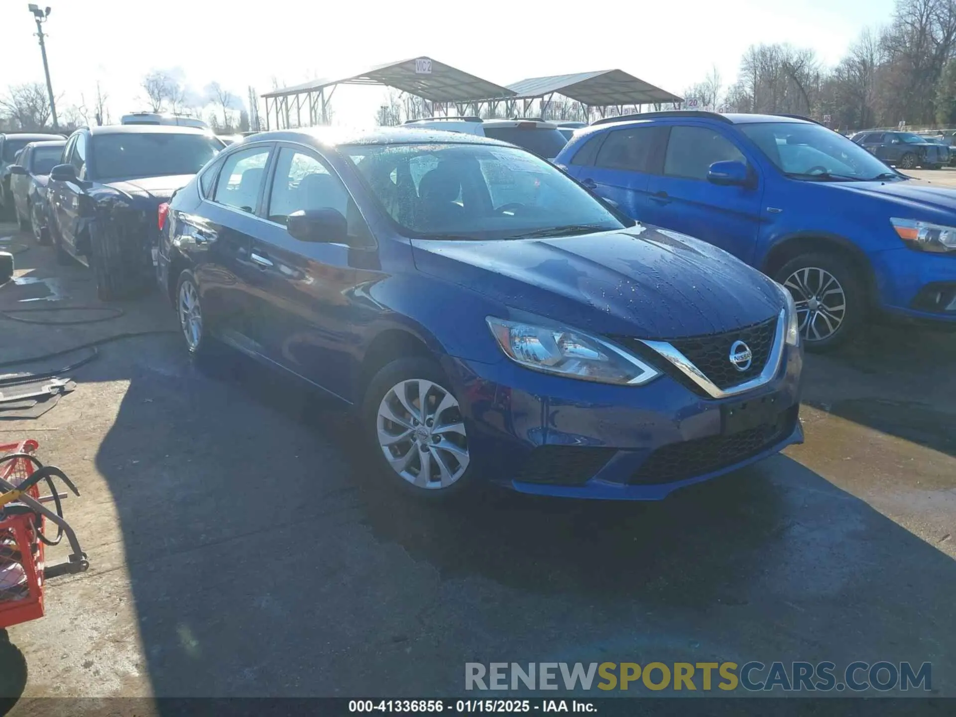 1 fotografías del automóvil dañado 3N1AB7APXKY386893 NISSAN SENTRA 2019