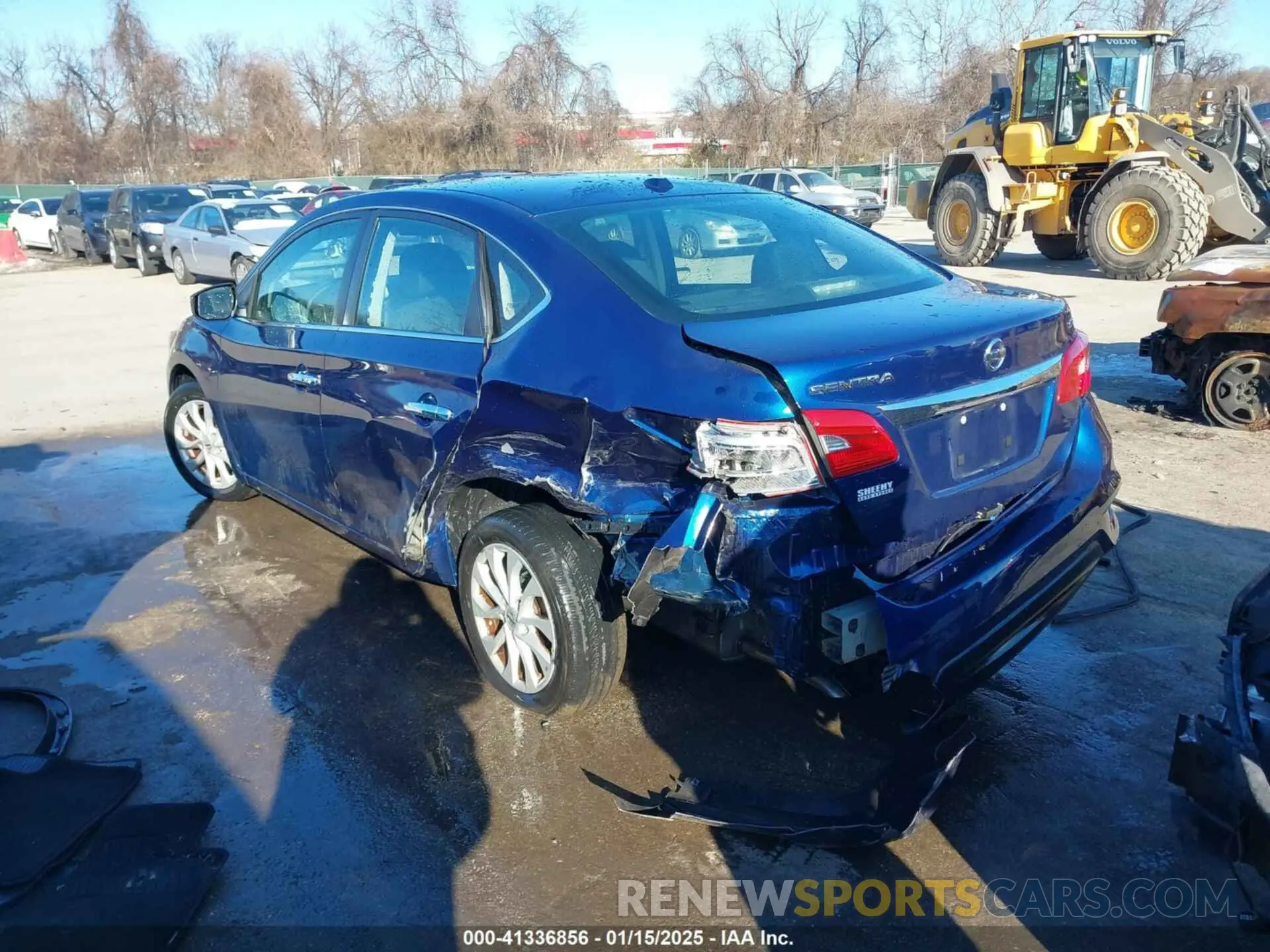 3 fotografías del automóvil dañado 3N1AB7APXKY386893 NISSAN SENTRA 2019