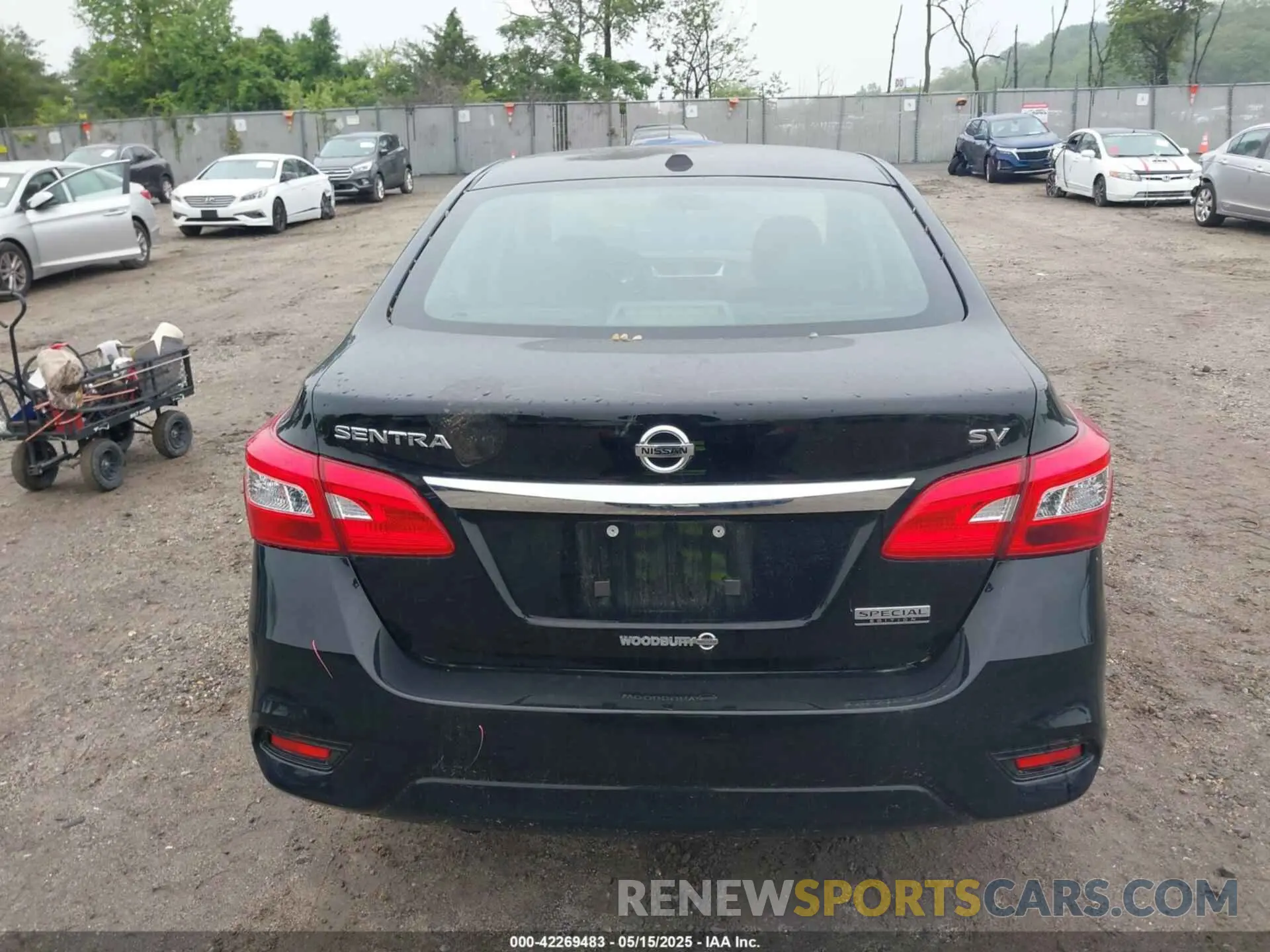 16 fotografías del automóvil dañado 3N1AB7APXKY393651 NISSAN SENTRA 2019