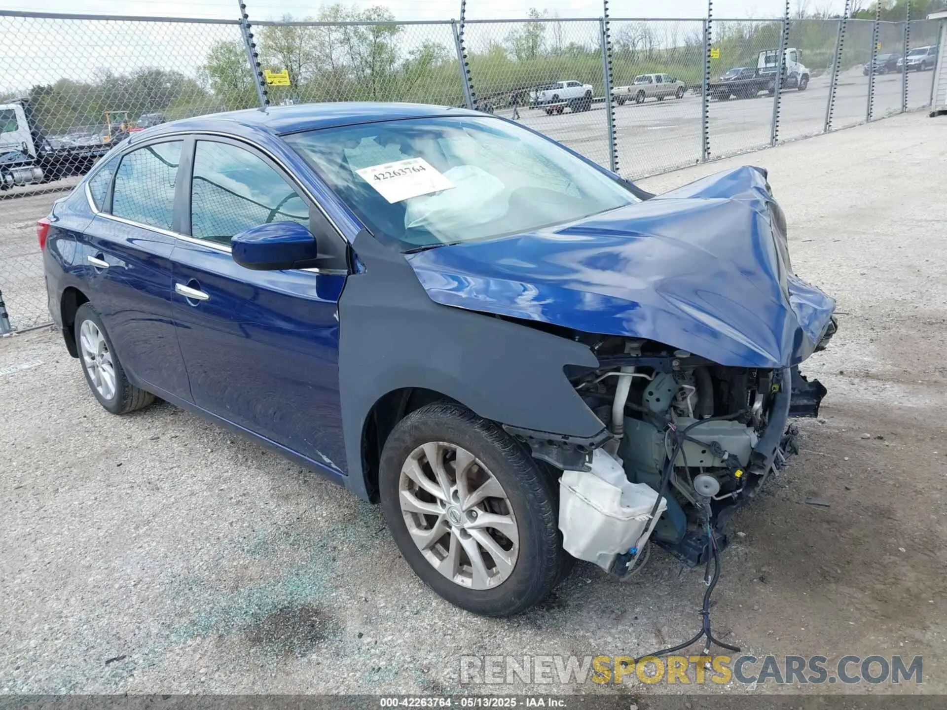 1 fotografías del automóvil dañado 3N1AB7APXKY404390 NISSAN SENTRA 2019