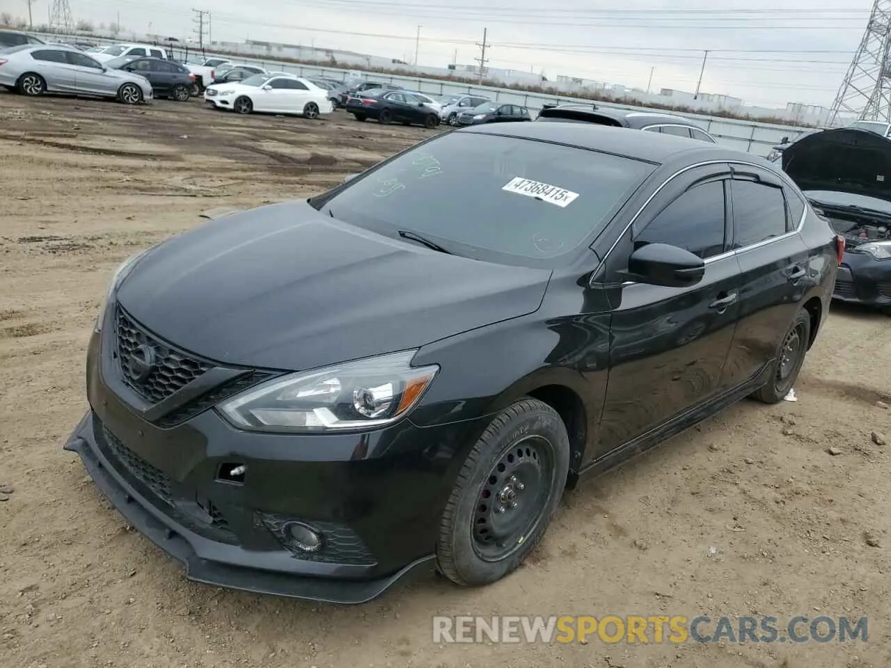 1 fotografías del automóvil dañado 3N1AB7APXKY408097 NISSAN SENTRA 2019