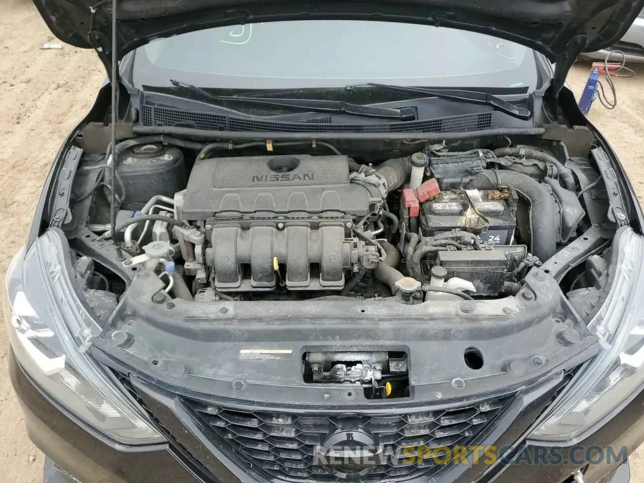 11 fotografías del automóvil dañado 3N1AB7APXKY408097 NISSAN SENTRA 2019