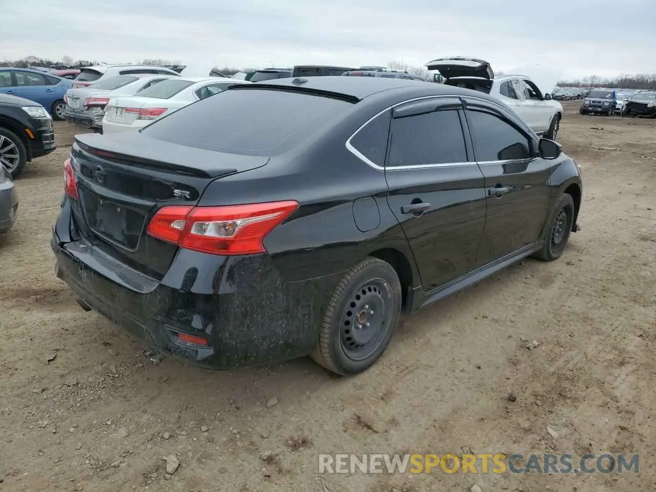 3 fotografías del automóvil dañado 3N1AB7APXKY408097 NISSAN SENTRA 2019