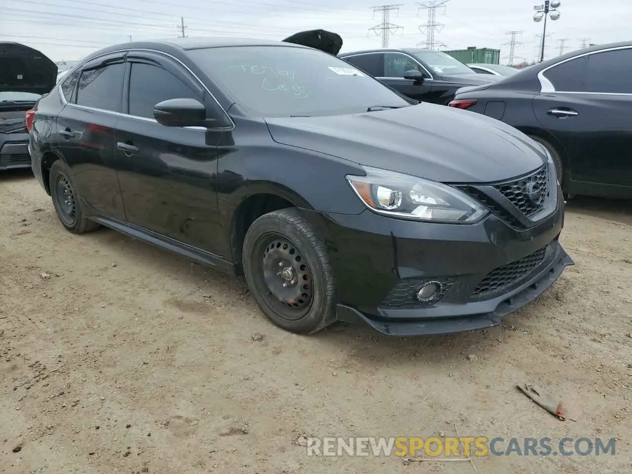 4 fotografías del automóvil dañado 3N1AB7APXKY408097 NISSAN SENTRA 2019