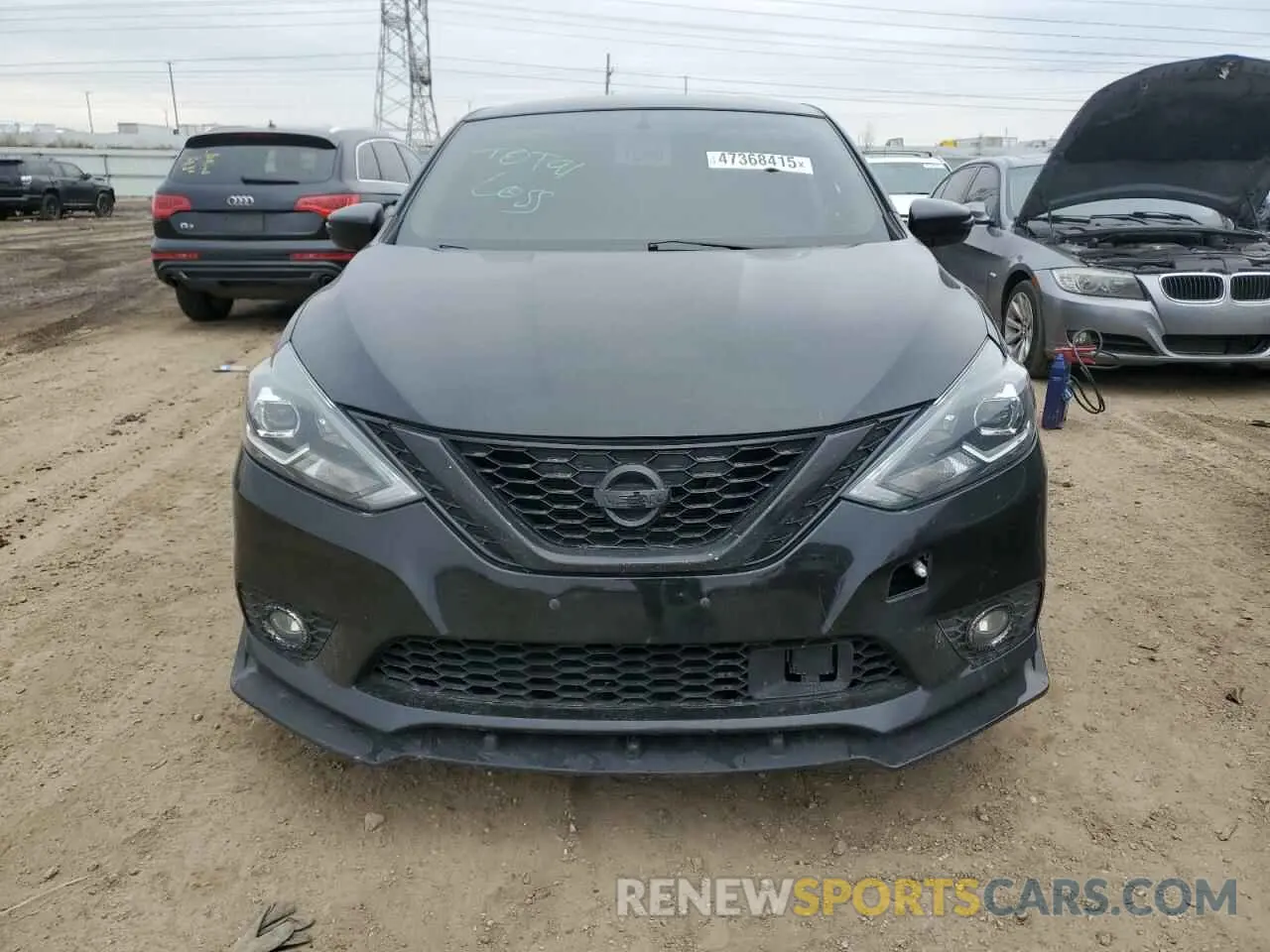 5 fotografías del automóvil dañado 3N1AB7APXKY408097 NISSAN SENTRA 2019
