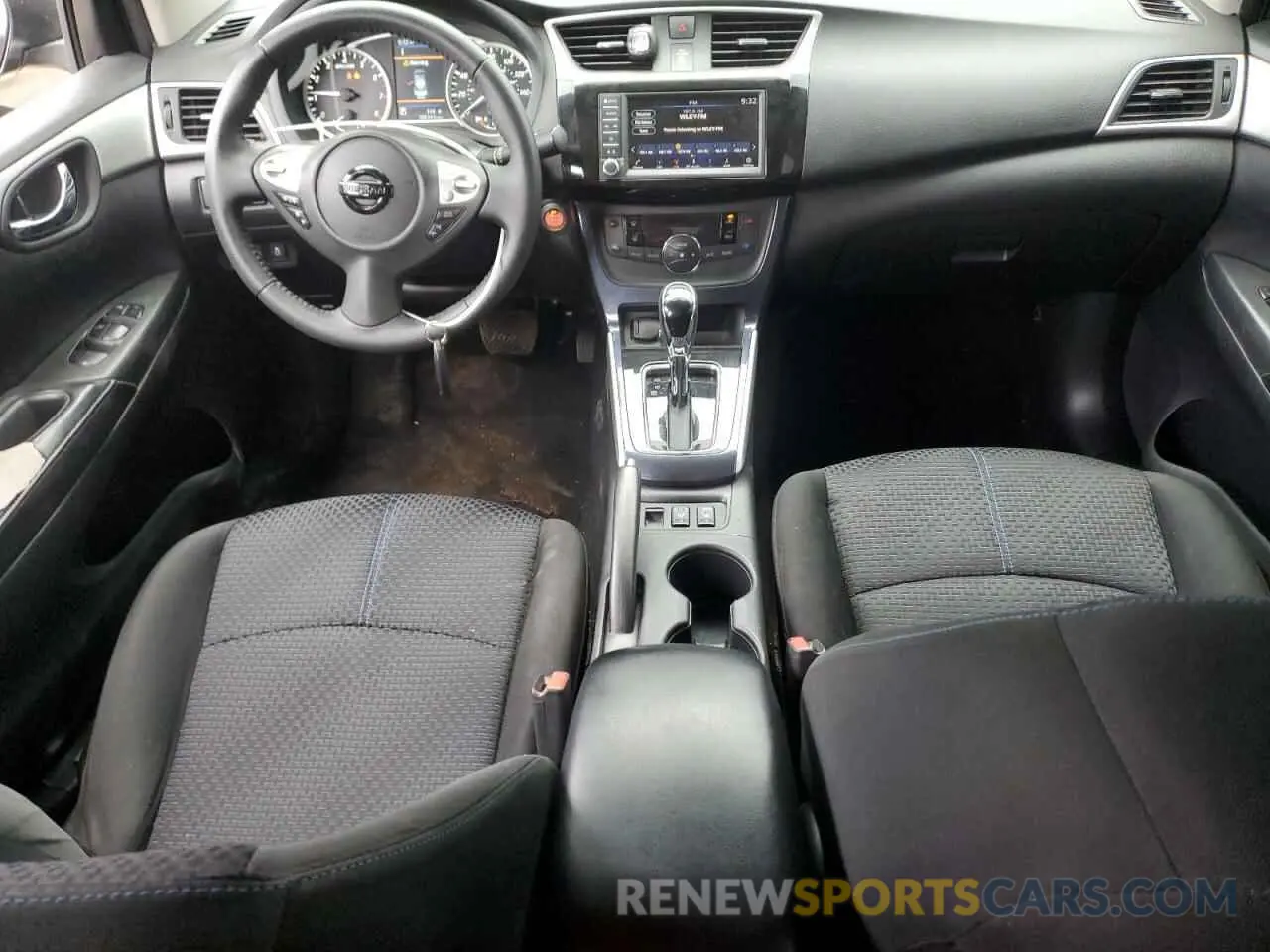 8 fotografías del automóvil dañado 3N1AB7APXKY408097 NISSAN SENTRA 2019