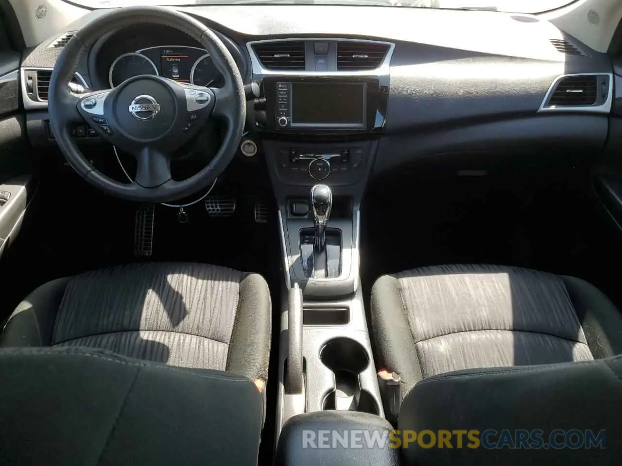 8 fotografías del automóvil dañado 3N1AB7APXKY418841 NISSAN SENTRA 2019