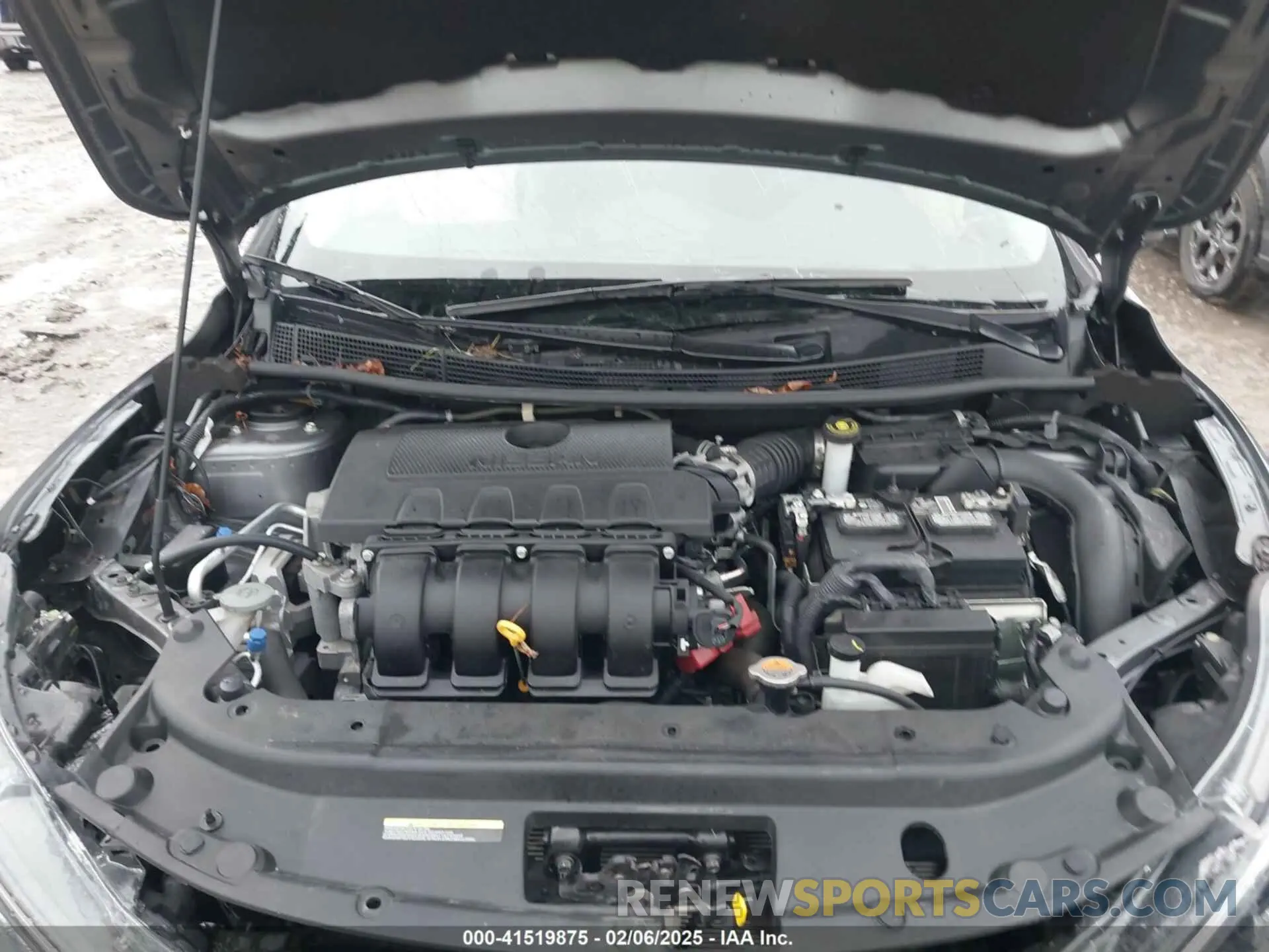 10 fotografías del automóvil dañado 3N1AB7APXKY435669 NISSAN SENTRA 2019