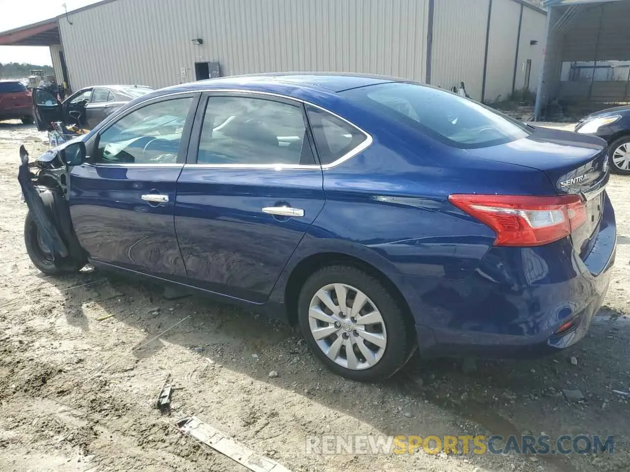 2 fotografías del automóvil dañado 3N1AB7APXKY451208 NISSAN SENTRA 2019