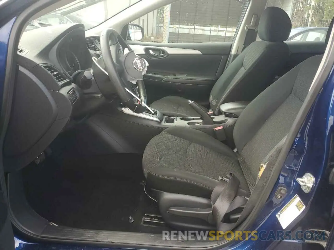 7 fotografías del automóvil dañado 3N1AB7APXKY451208 NISSAN SENTRA 2019