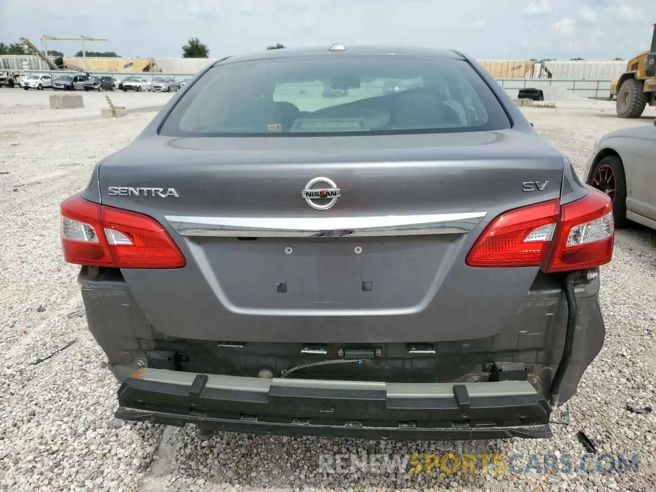 6 fotografías del automóvil dañado 3N1AB7APXKY451287 NISSAN SENTRA 2019