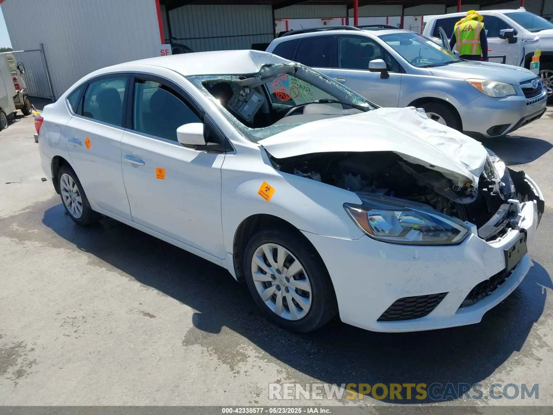 1 fotografías del automóvil dañado 3N1AB7APXKY457008 NISSAN SENTRA 2019