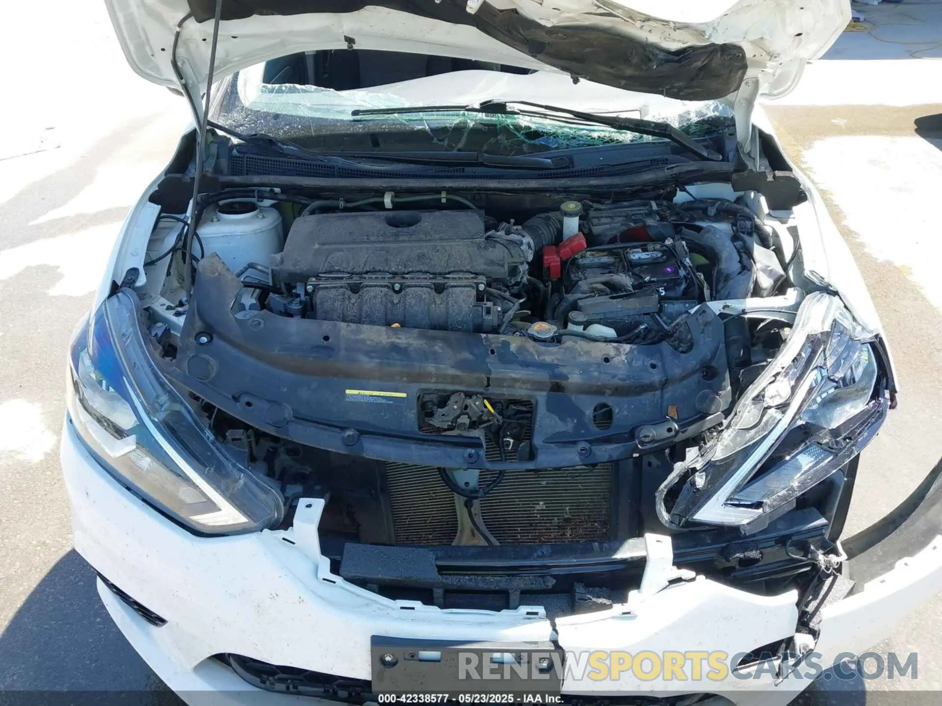10 fotografías del automóvil dañado 3N1AB7APXKY457008 NISSAN SENTRA 2019
