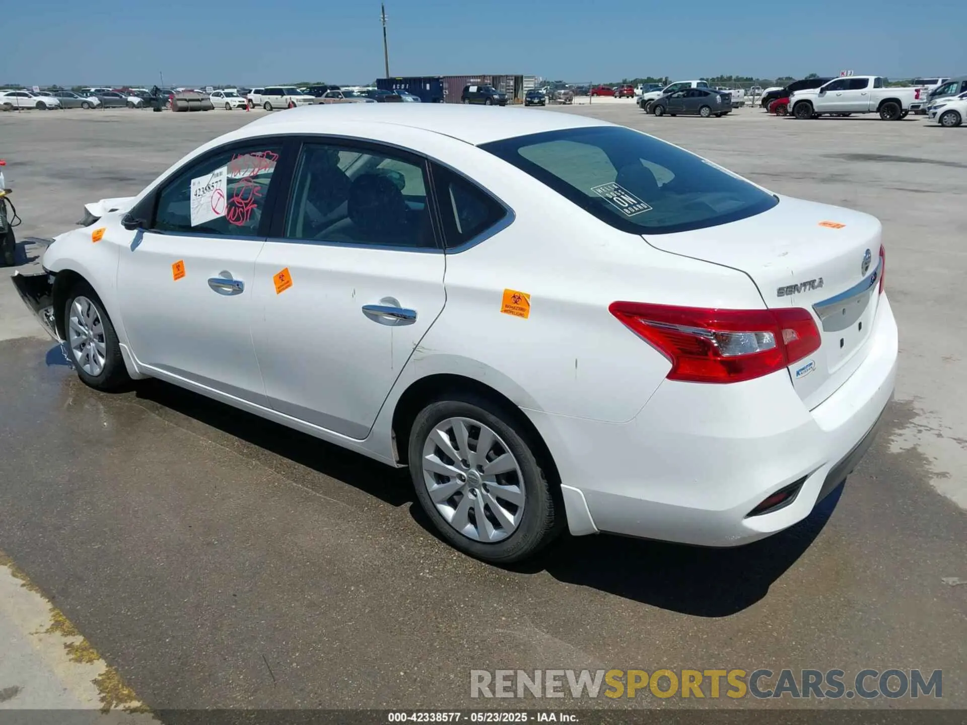 3 fotografías del automóvil dañado 3N1AB7APXKY457008 NISSAN SENTRA 2019