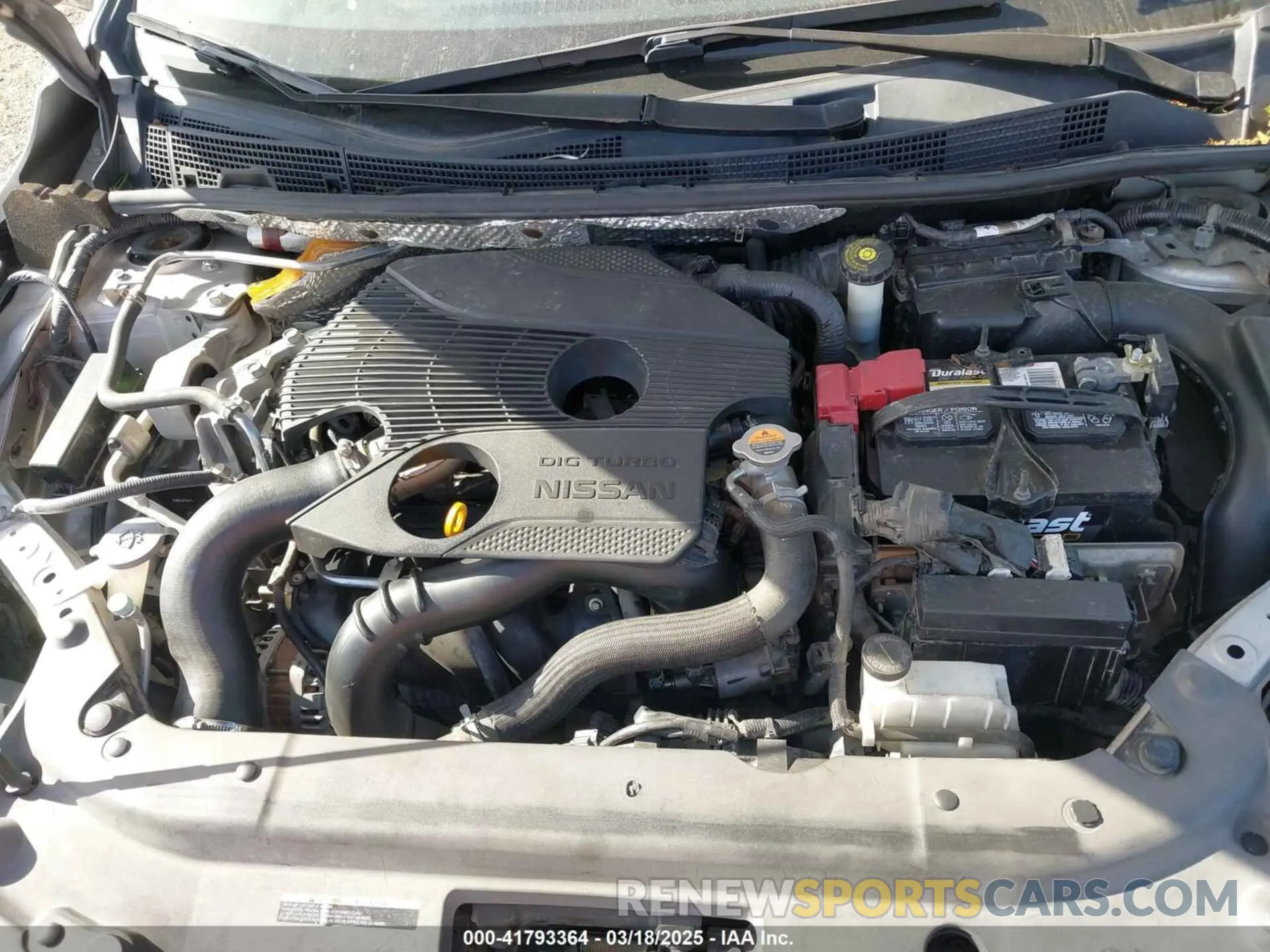 10 fotografías del automóvil dañado 3N1CB7AP4KY257430 NISSAN SENTRA 2019