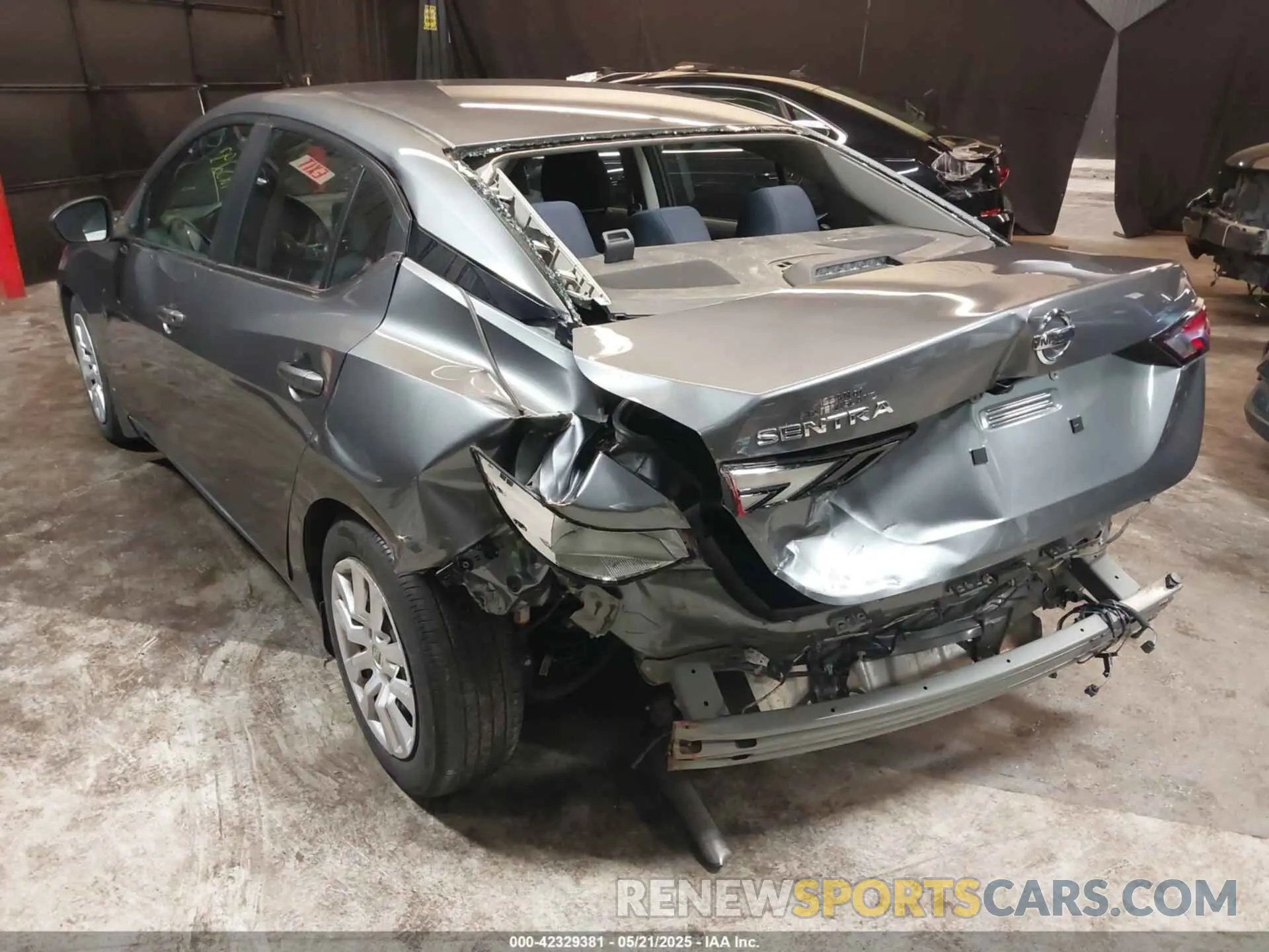 3 fotografías del automóvil dañado 3N1AB8BV0LY232844 NISSAN SENTRA 2020