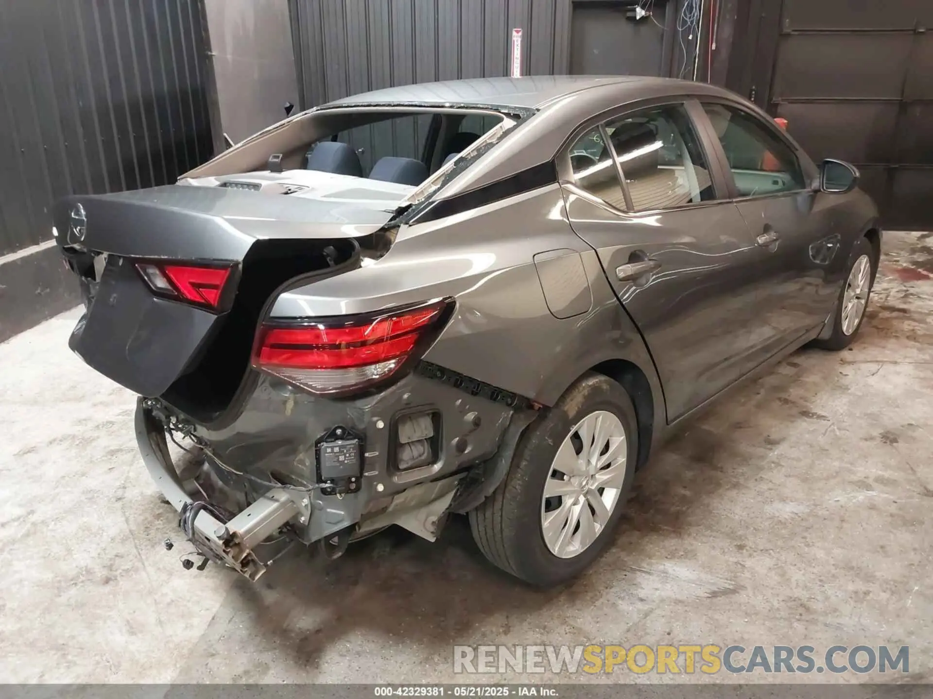 4 fotografías del automóvil dañado 3N1AB8BV0LY232844 NISSAN SENTRA 2020