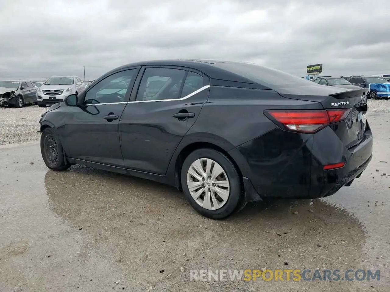2 fotografías del automóvil dañado 3N1AB8BV0LY254939 NISSAN SENTRA 2020